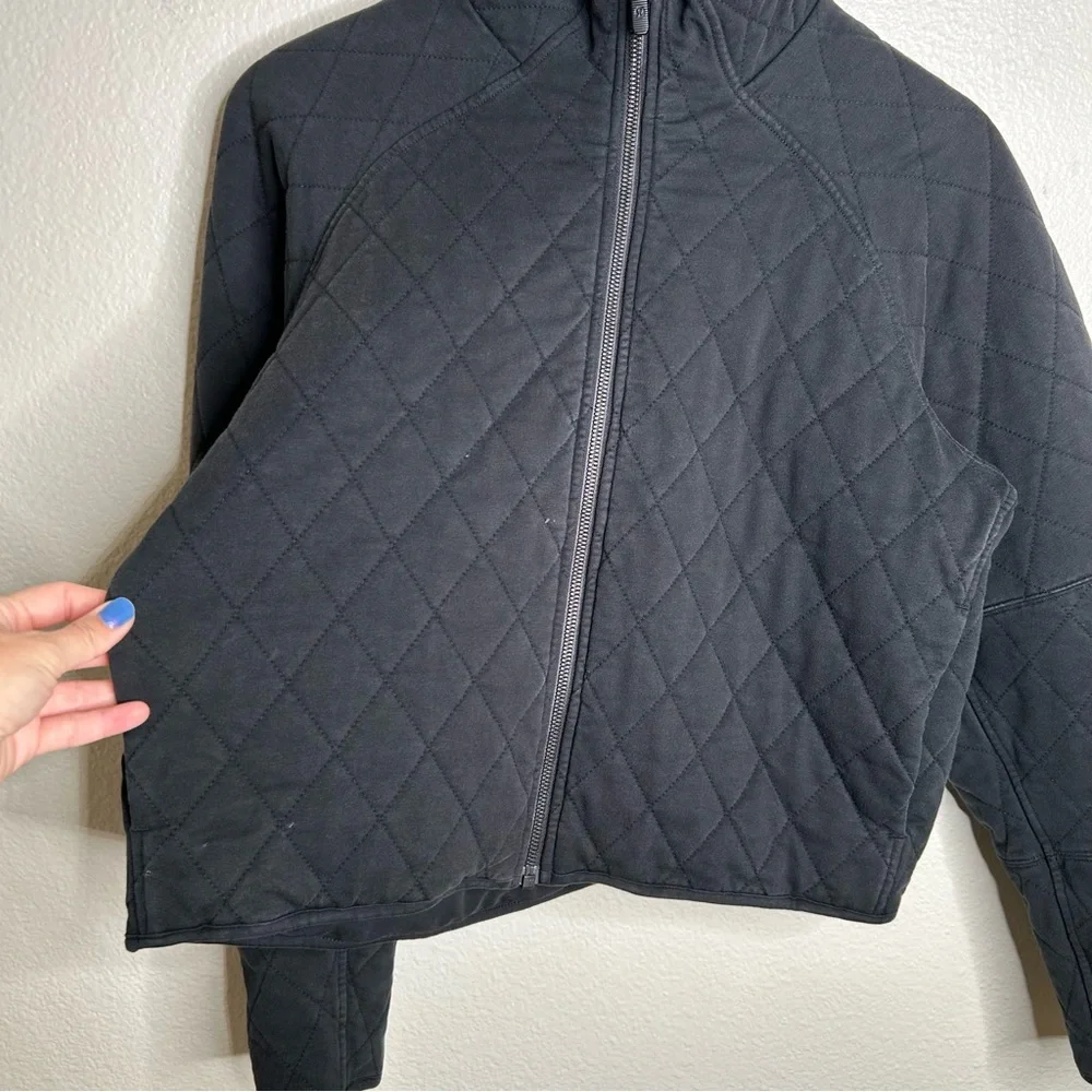 Lululemon Quilted Calm Jacket black 8